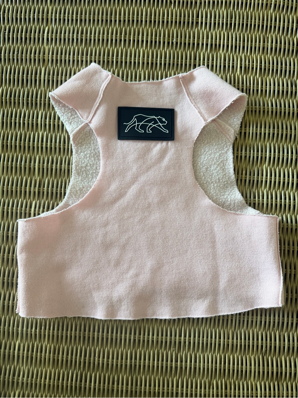 TIGER FRIDAY Pink Cropped Tank CXL